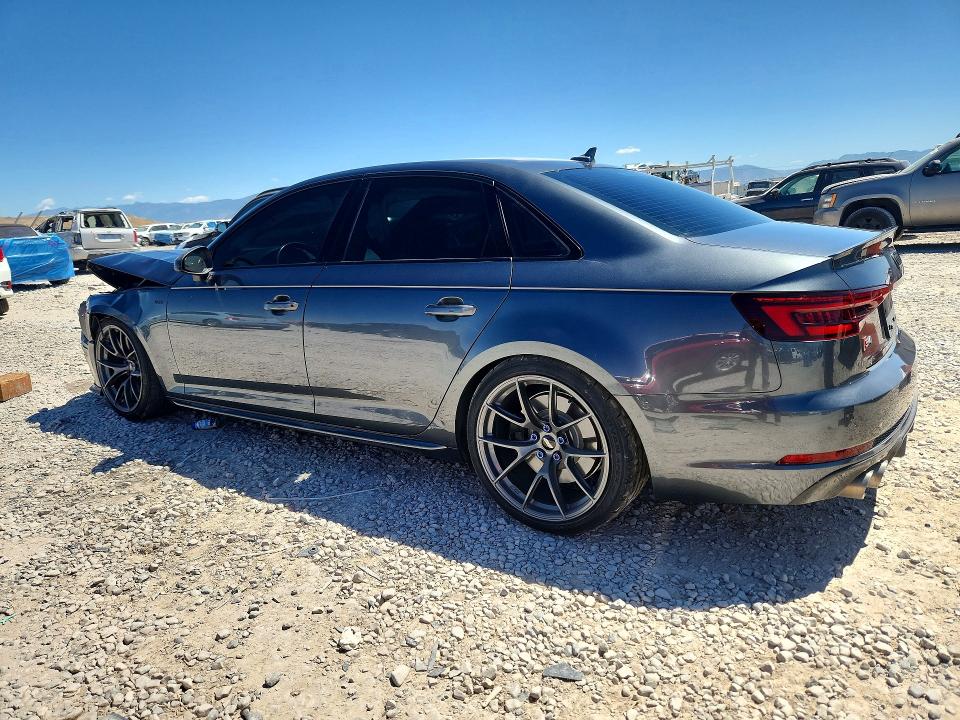 2018 Audi Rs4 VIN WAUB4AF40JA161843 COPART salvage auction — FRONT END, Ut - Salvage Certificate, sold $7,600 on 2026-07-31 (photo 2)