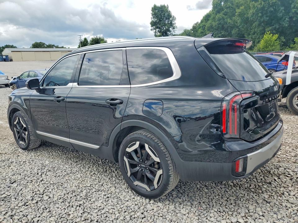2023 Kia Telluride VIN 5XYP34GC3PG357898 COPART salvage auction — SIDE, Tn - Certificate Of Title (P), sold $12,300 on 2026-07-09 (photo 2)