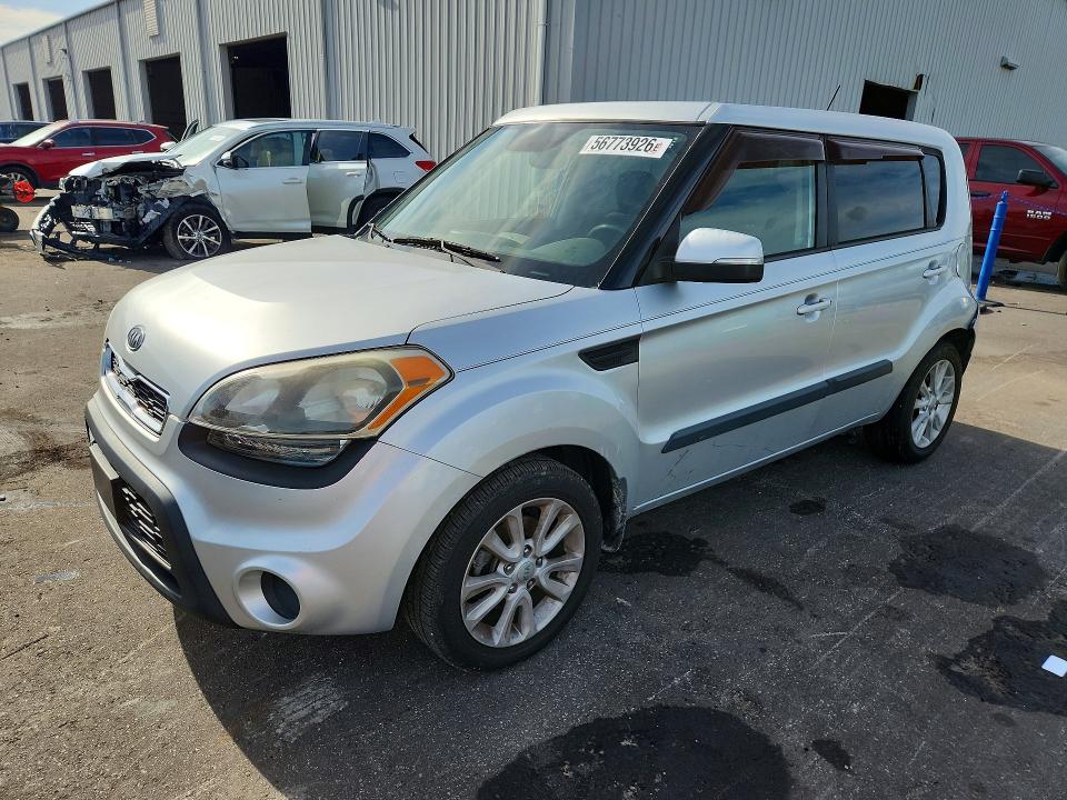 2012 Kia VIN KNDJT2A68C7456673 COPART salvage auction — REAR END, Fl - Cert Of Title Slvg Rebuildable, sold $825 on 2026-07-13 (photo 1)