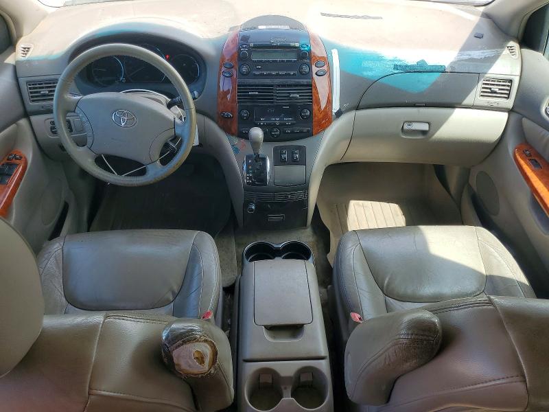 2006 Toyota Sienna VIN 5TDZA22C36S587274 COPART salvage auction — FRONT END, Ca - Salvage Certificate, sold $650 on 2026-07-06 (photo 8)