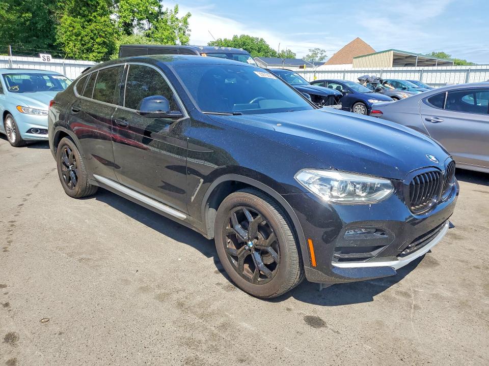 2021 BMW X4 VIN 5UX2V1C09M9F37206 COPART salvage auction — REAR END, Nj - Cert Of Title-Salvage, sold $5,400 on 2026-07-30 (photo 4)