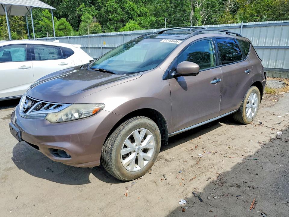 2012 Nissan VIN JN8AZ1MW7CW228419 COPART salvage auction — REAR END, GA - CERT OF TITLE-SALVAGE, sold $750 on 2026-07-27 (photo 1)