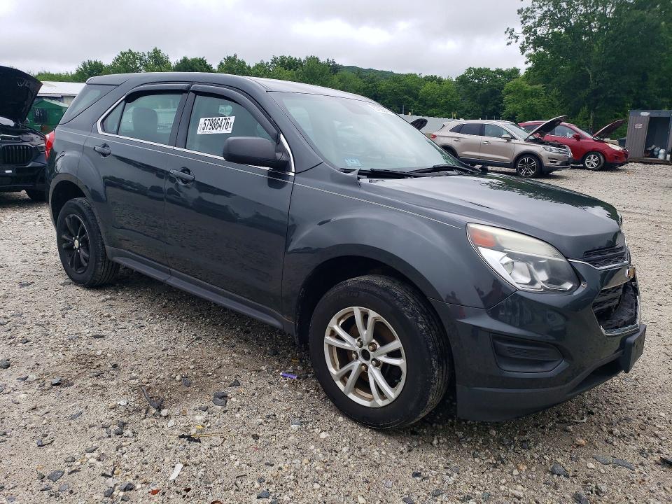 2017 Chevrolet VIN 2GNFLEEK6H6155672 COPART salvage auction — FRONT END, Ma - Cert Of Title-Salvage, sold $200 on 2026-07-29 (photo 4)