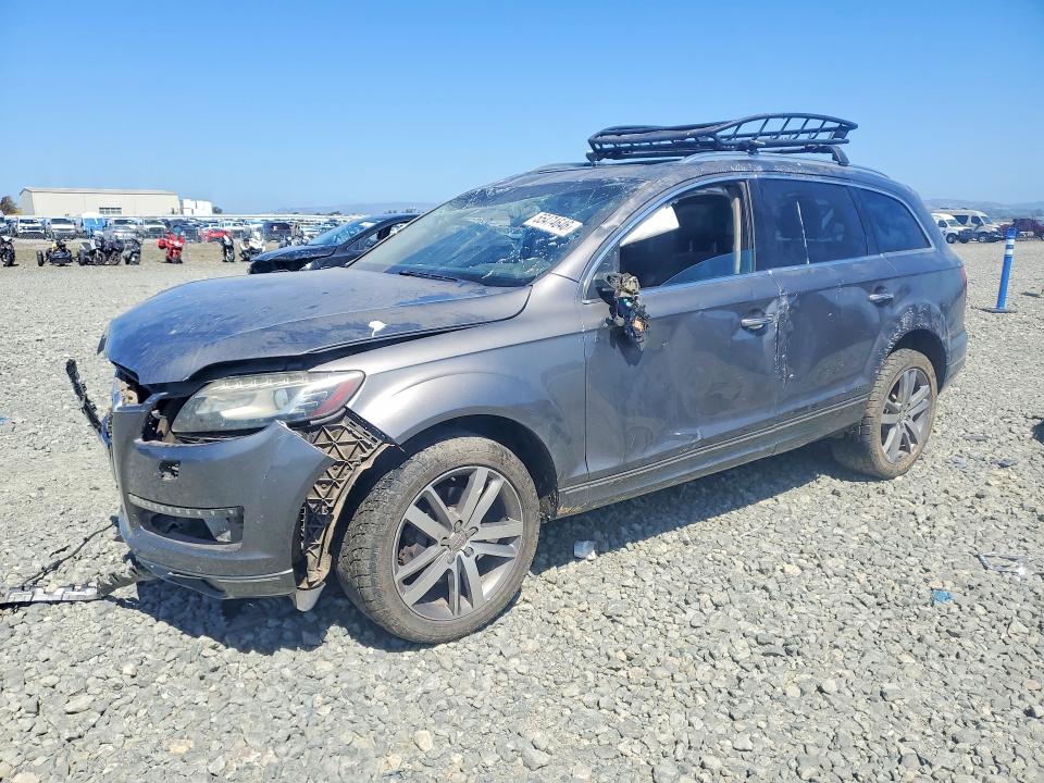 2012 Audi Q7 VIN WA1LMAFE1CD000381 COPART salvage auction — ALL OVER, CA - SALVAGE CERTIFICATE, sold $300 on 2026-07-23 (photo 1)