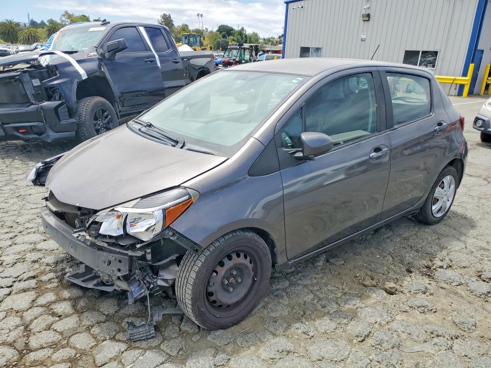 2015 Toyota Yaris VIN VNKKTUD38FA039506 COPART salvage auction — FRONT END, CA - SALVAGE CERTIFICATE, sold $1,550 on 2026-07-10 (photo 1)