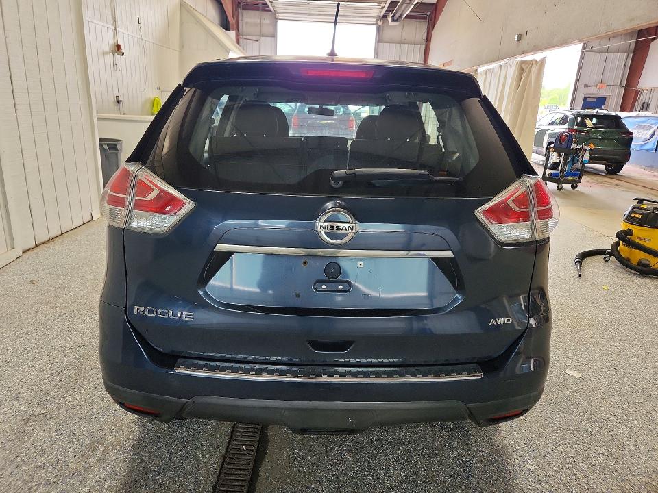 2016 Nissan VIN KNMAT2MV8GP633151 COPART salvage auction — FRONT END, Ny - Mv-907A Salvage Certificate, sold $850 on 2026-07-06 (photo 6)