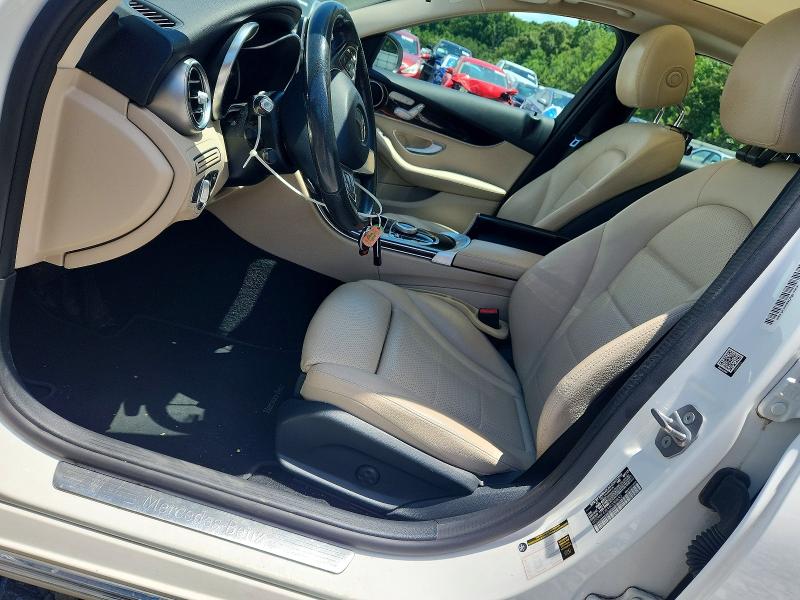 2018 Mercedes-benz C-klasse VIN WDDWF4JB3JR330833 COPART salvage auction — FRONT END, Ga - Cert Of Title-Salvage, sold $5,400 on 2026-08-11 (photo 7)