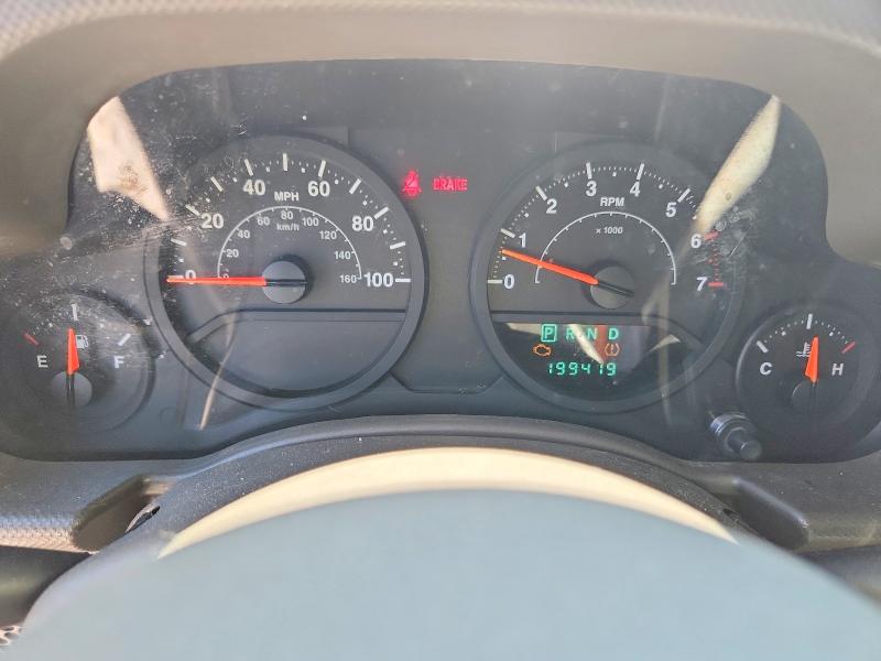 2009 Jeep Wrangler / VIN 1J4GB39179L753990 COPART salvage auction — FRONT END, GA - CERT OF TITLE-SALVAGE, sold $1,500 on 2026-08-02 (photo 9)