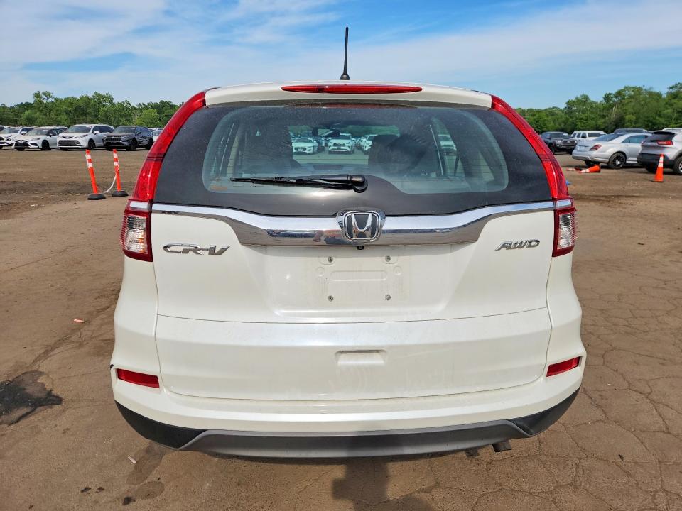 2016 Honda Cr-v VIN 5J6RM4H33GL138152 COPART salvage auction — FRONT END, Ct - Cert Of Title-Salvage, sold $4,250 on 2026-07-02 (photo 6)