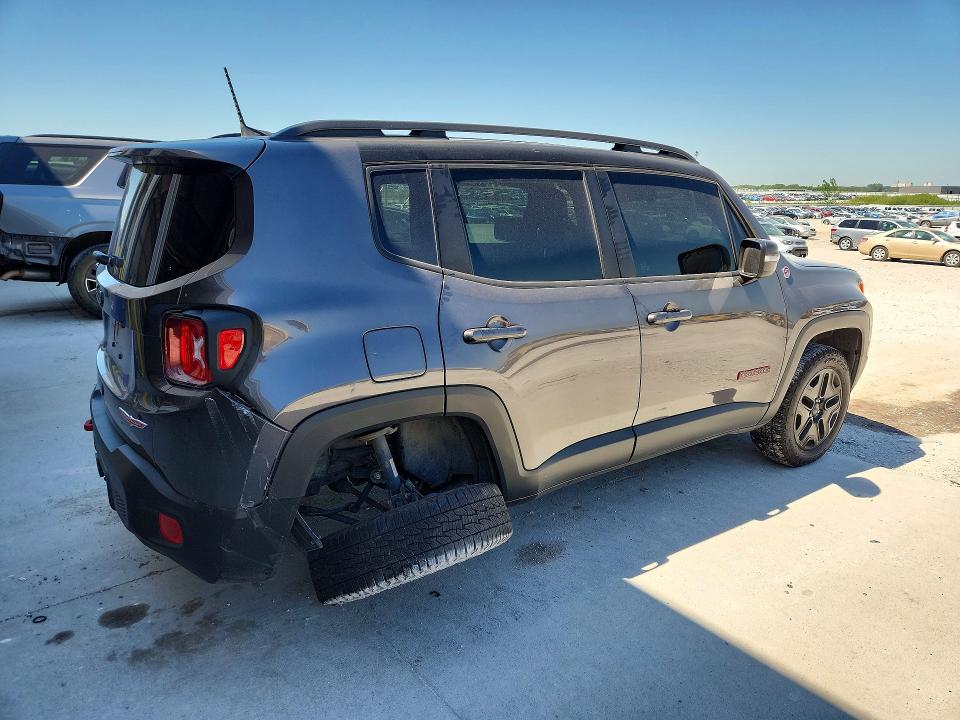 2018 Jeep Renegade VIN ZACCJBCBXJPH13700 COPART salvage auction — SIDE, Ne - Cert Of Title-Salvage, sold $1,250 on 2026-07-21 (photo 3)