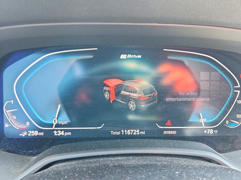 2021 BMW X5 VIN 5UXTA6C05M9E28447 COPART salvage auction — MINOR DENT/SCRATCHES, CA - DIS/DLR/EXP ONLY CLEAN TITLE, sold $23,400 on 2026-07-24 (photo 9)