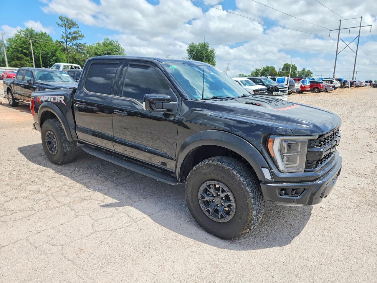 2023 Ford F-150 Lightning VIN 1FTFW1RJ4PFC92687 COPART salvage auction — Rear End, OK - CERT OF TITLE-SALVAGE, sold $76,000 on 2026-07-08 (photo 4)