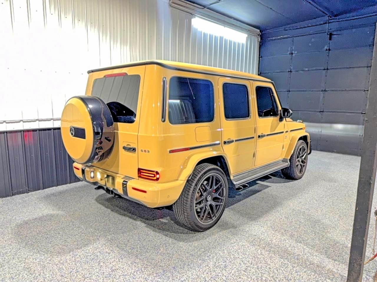 2021 Mercedes-Benz G-Class VIN W1NYC7HJ5MX389465 COPART salvage auction — Normal Wear, IN - CERT OF TITLE - REBUILT VEHICL (P), sold $96,000 on 2026-07-09 (photo 4)
