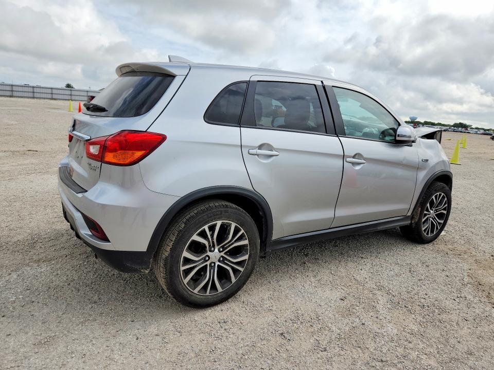 2019 Mitsubishi Outlander VIN JA4AP3AU4KU027128 COPART salvage auction — FRONT END, Tx - Salvage Vehicle Title, sold $2,400 on 2026-07-16 (photo 3)