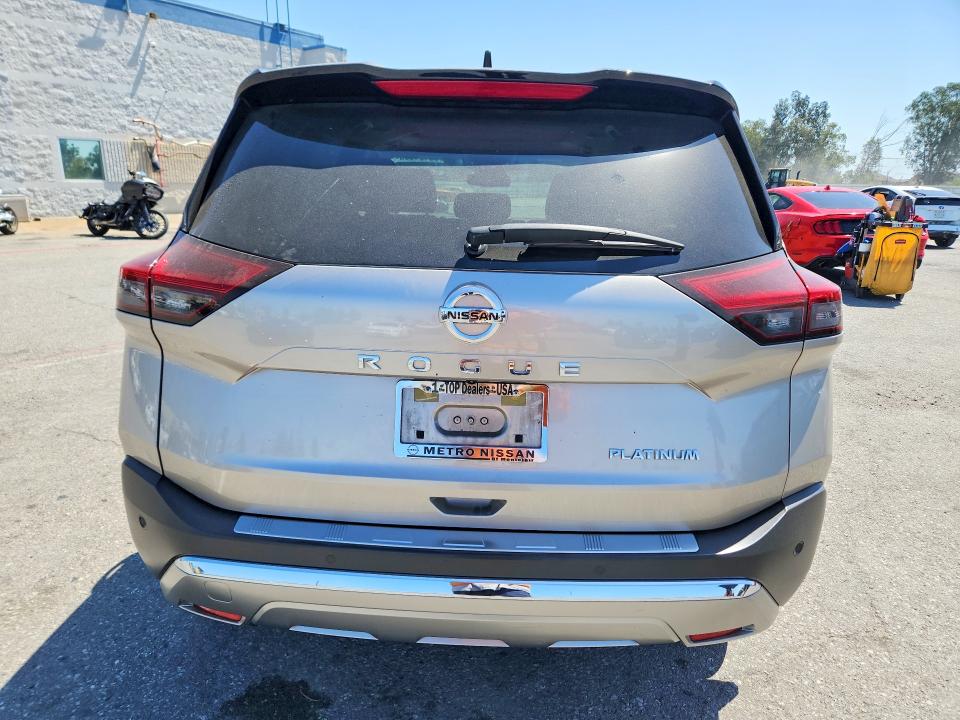 2021 Nissan Rogue VIN JN8AT3DC9MW101675 COPART salvage auction — SIDE, Ca - Salvage Certificate, sold $150 on 2026-07-21 (photo 6)