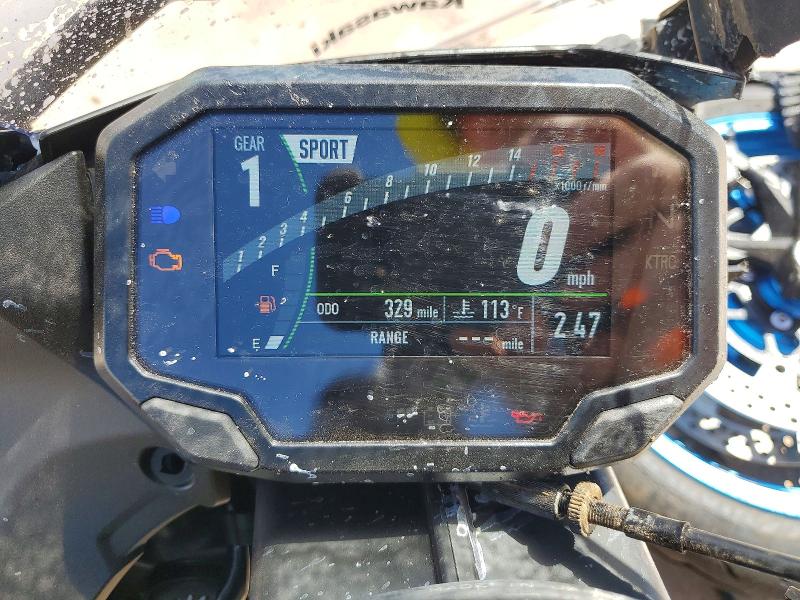 2026 Kawasaki VIN JKBZXJK1XTA015575 COPART salvage auction — FRONT END, AZ - CERT OF TITLE - SALVAGE, sold $350 on 2026-07-30 (photo 7)