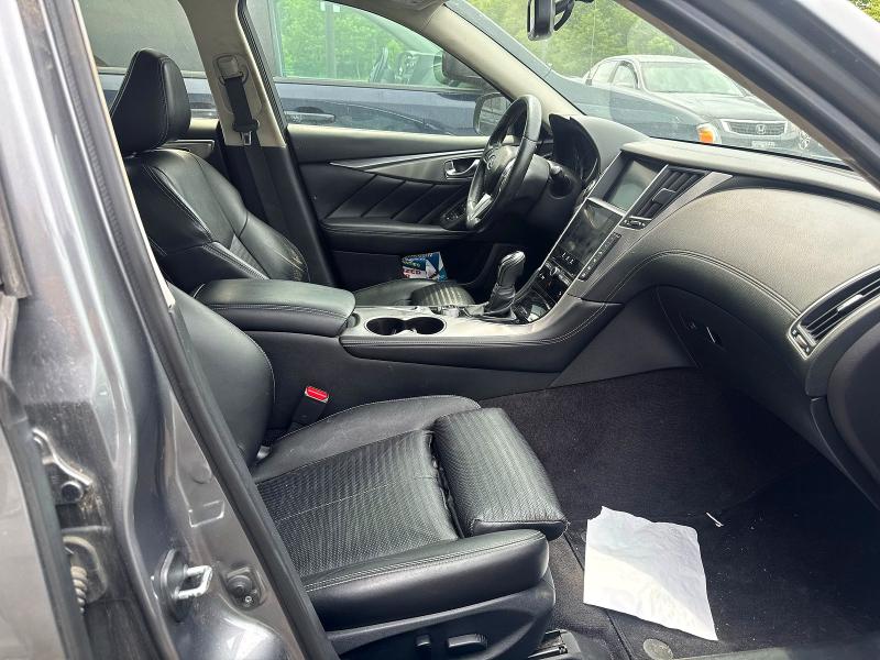 2018 Infiniti Q50 VIN JN1EV7AR6JM611757 COPART salvage auction — MECHANICAL, On - Permit No Brand - Unfit (P), sold $3,550 on 2026-07-16 (photo 5)