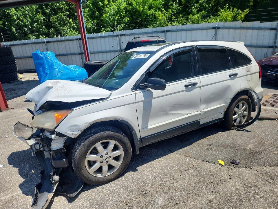 2007 Honda Cr-v VIN JHLRE38507C032436 COPART salvage auction — FRONT END, Mt - Certificate Of Title, sold $875 on 2026-07-10 (photo 1)