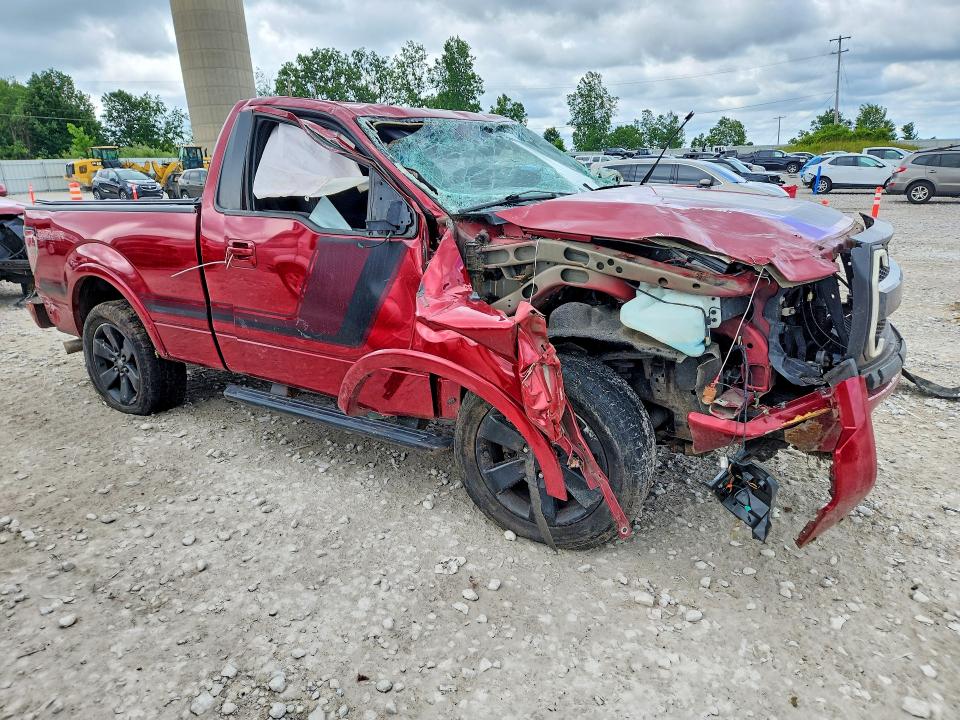 2014 Ford VIN 1FTMF1ET5EFB05047 COPART salvage auction — FRONT END, Mi - Certificate Of Title, sold $1,250 on 2026-07-02 (photo 4)