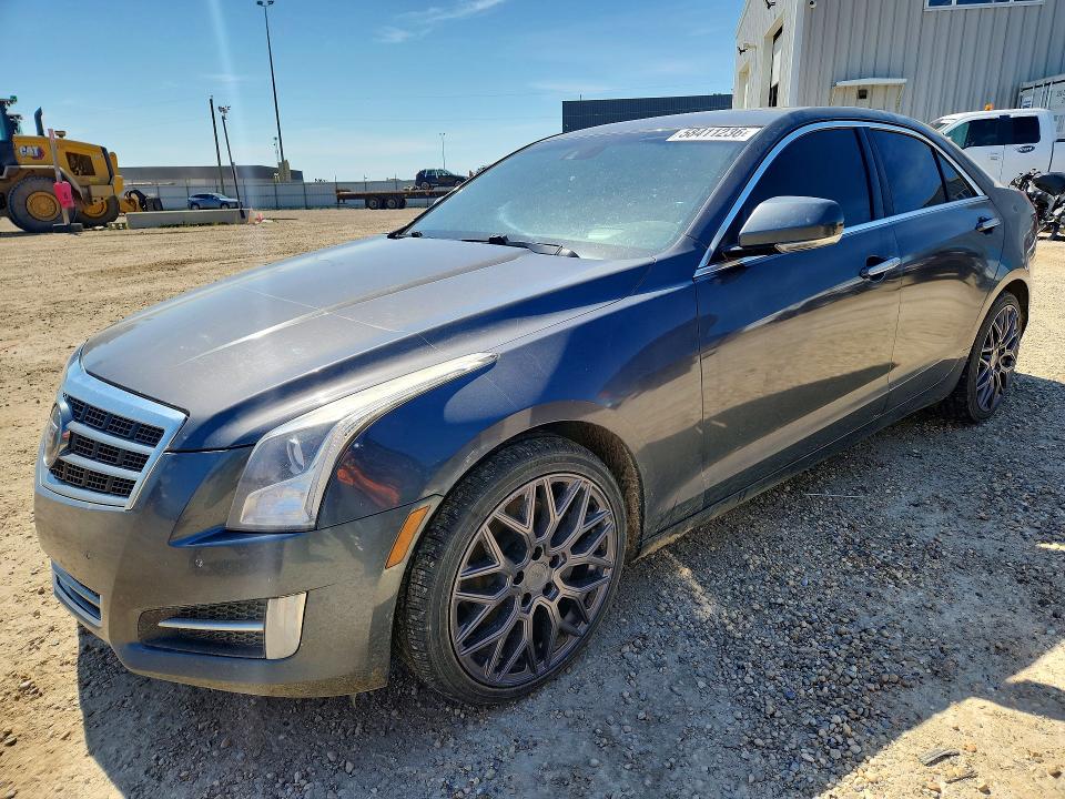 2013 Cadillac VIN 1G6AM5S31D0152021 COPART salvage auction — REAR END, AB - BOS - SALVAGE, sold $125 on 2026-07-23 (photo 1)