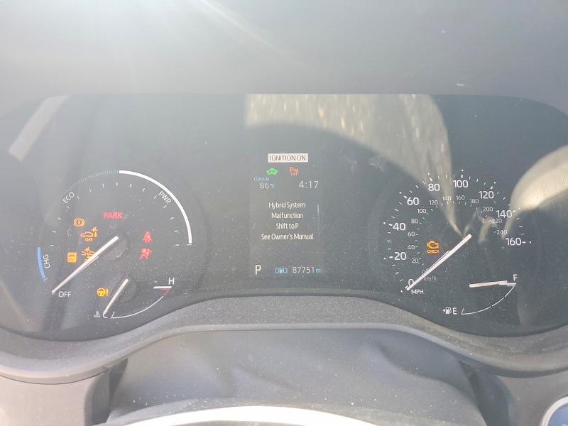 2021 Toyota VIN 5TDYRKEC0MS057647 COPART salvage auction — REAR END, Id - Salvage Certificate Of Title, sold $13,500 on 2026-08-01 (photo 9)