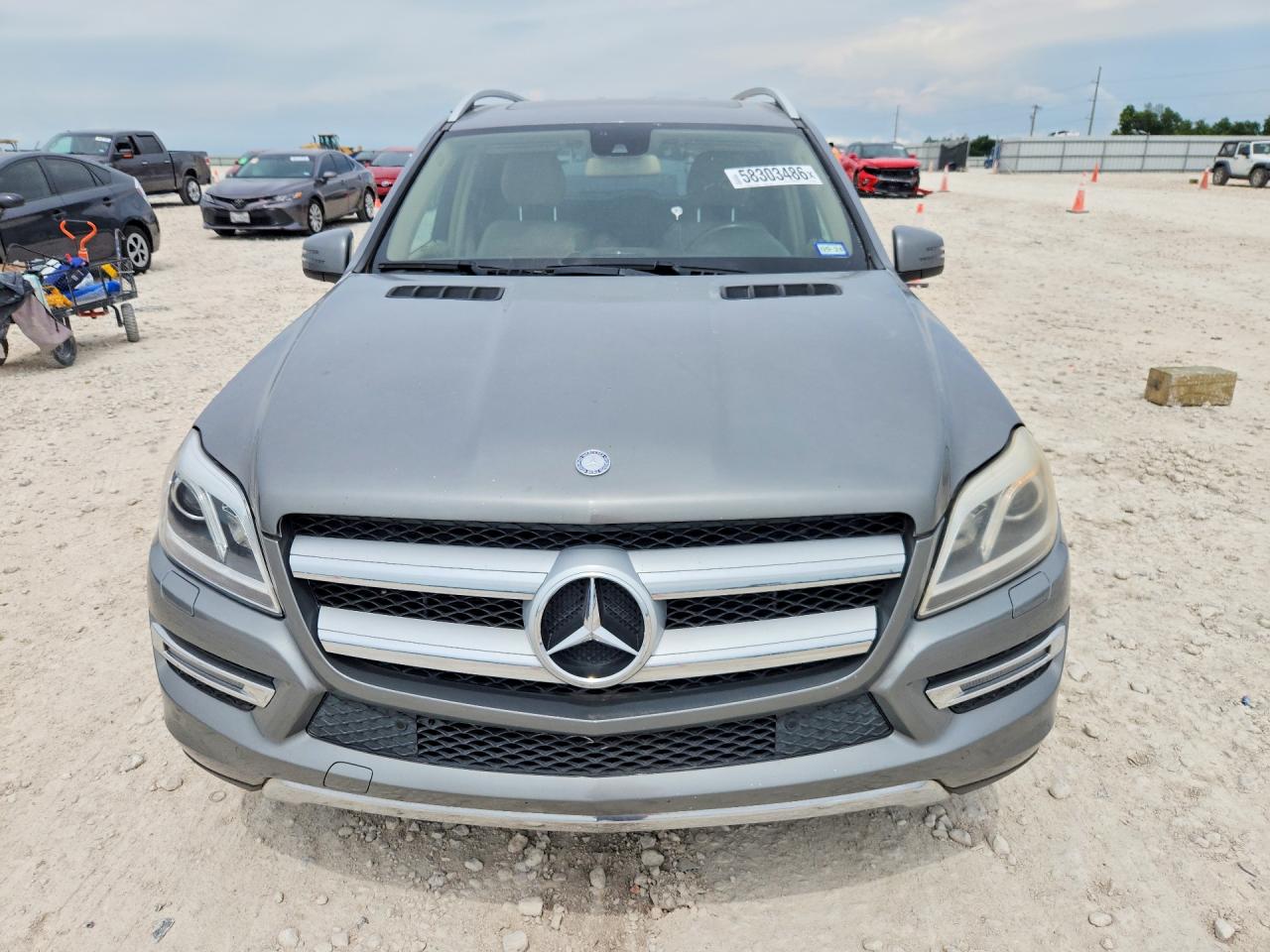 2014 Mercedes-Benz GL-Class VIN 4JGDF7CE3EA284544 COPART salvage auction — Normal Wear, TX - CERTIFICATE OF TITLE, sold $1,450 on 2026-07-09 (photo 5)
