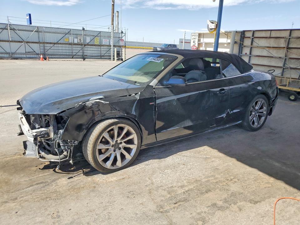 2016 Audi A5 VIN WAUM2AFH5GN002626 COPART salvage auction — FRONT END, Tx - Certificate Of Title, sold $1,000 on 2026-07-08 (photo 1)