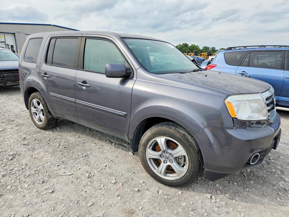 2014 Honda Pilot VIN 5FNYF4H5XEB055492 COPART salvage auction — FRONT END, Mo - Salvage Certificate Of Title, sold $4,750 on 2026-08-03 (photo 4)