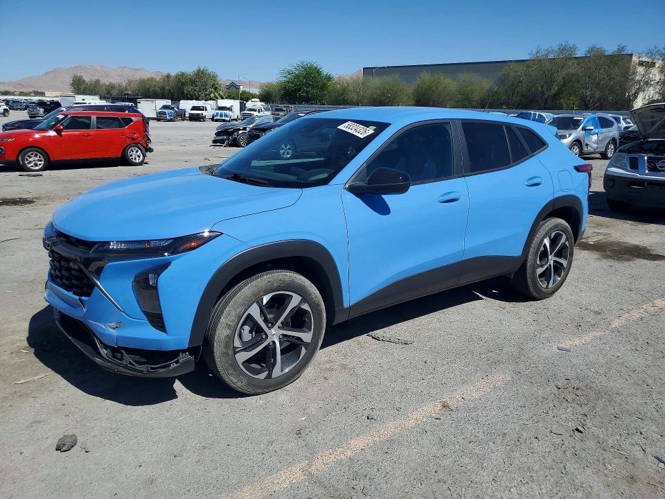 2024 Chevrolet VIN KL77LGE27RC153895 COPART salvage auction — FRONT END, Nv - Salvage Title, sold $8,600 on 2026-07-28 (photo 1)
