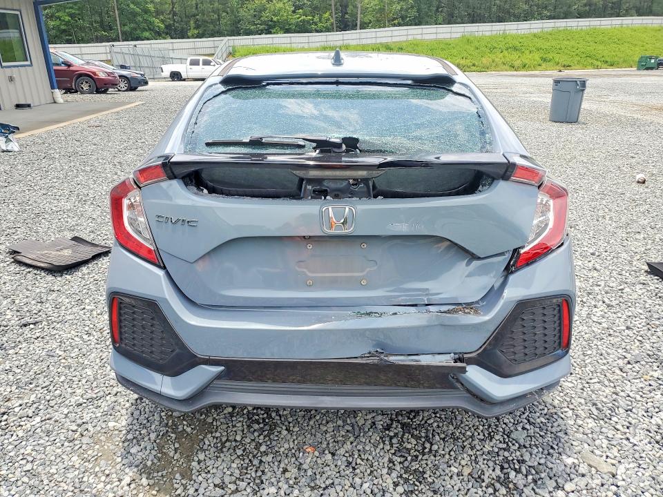 2017 Honda Civic VIN SHHFK7H51HU224211 COPART salvage auction — REAR END, Nc - Salvage Certificate Of Title, sold $2,100 on 2026-07-30 (photo 6)