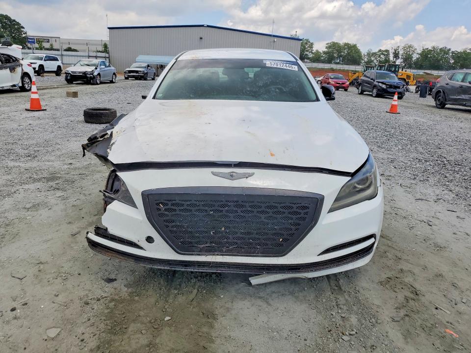 2015 Hyundai Genesis VIN KMHGN4JEXFU050578 COPART salvage auction — FRONT END, Sc - Cert Of Title-Salvage, sold $1,100 on 2026-07-13 (photo 5)