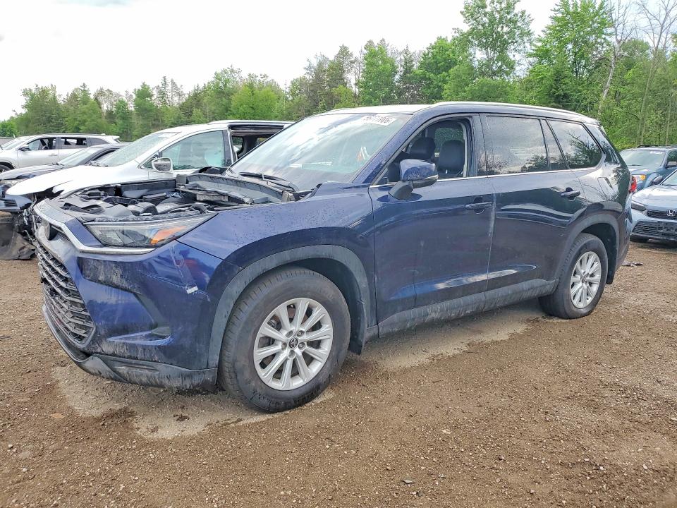 2024 Toyota Highlander VIN 5TDAAAB50RS025071 COPART salvage auction — VANDALISM, ON - PERMIT NO BRAND - UNFIT, sold $12,200 on 2026-07-09 (photo 1)