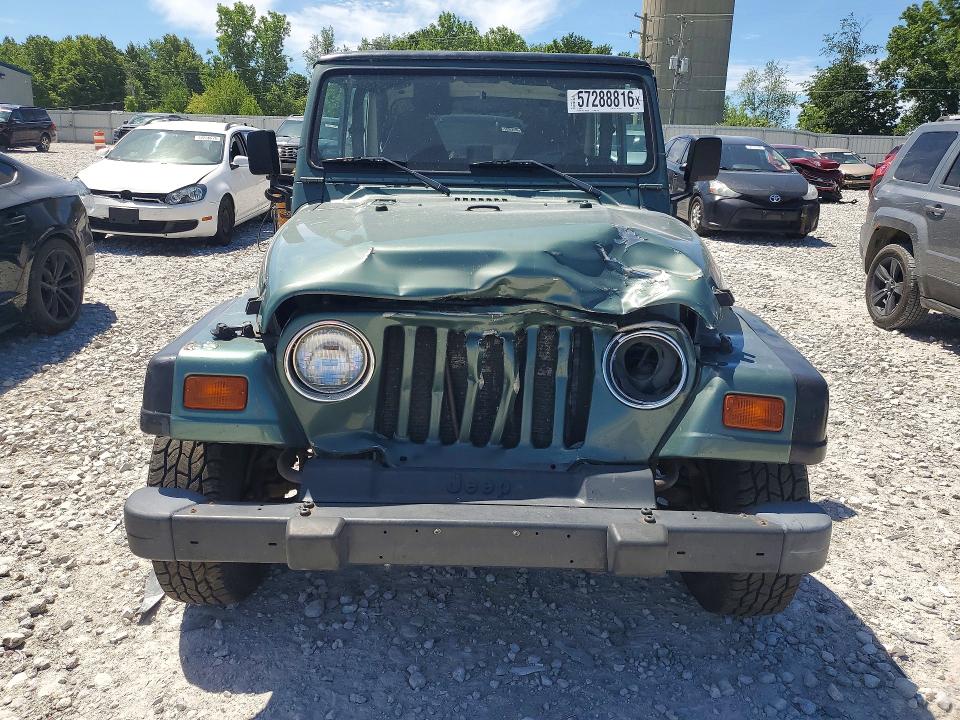 1999 Jeep Wrangler / VIN 1J4FY29PXXP436266 COPART salvage auction — FRONT END, Mi - Certificate Of Title, sold $2,050 on 2026-07-02 (photo 5)