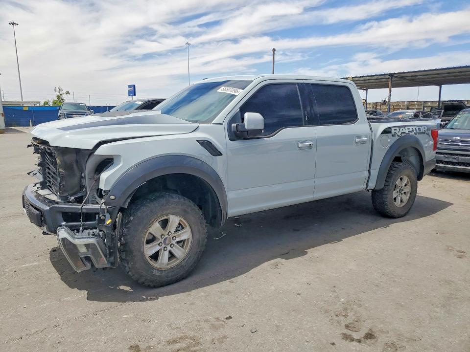 2017 Ford VIN 1FTFW1RG7HFB66541 COPART salvage auction — FRONT END, Nm - Cert Of Title-Salvage, sold $14,900 on 2026-07-31 (photo 1)