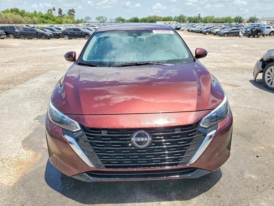 2025 Nissan Sentra VIN 3N1AB8CV0SY290806 COPART salvage auction — HAIL, Fl - Certificate Of Title (P), sold $11,500 on 2026-07-09 (photo 5)