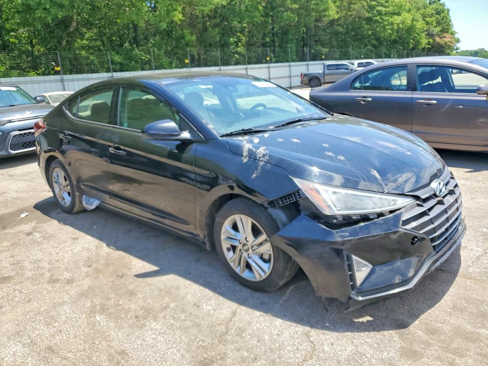 2020 Hyundai Elantra VIN KMHD84LF6LU939549 COPART salvage auction — REAR END, Ga - Certificate Of Title (P), sold $4,250 on 2026-07-10 (photo 4)