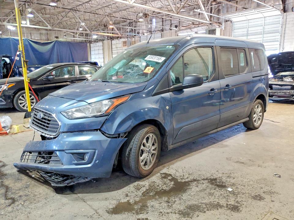 2021 Ford Transit VIN NM0GS9F27M1487524 COPART salvage auction — FRONT END, AZ - CERT OF TITLE - SALVAGE, sold $1,250 on 2026-07-24 (photo 1)
