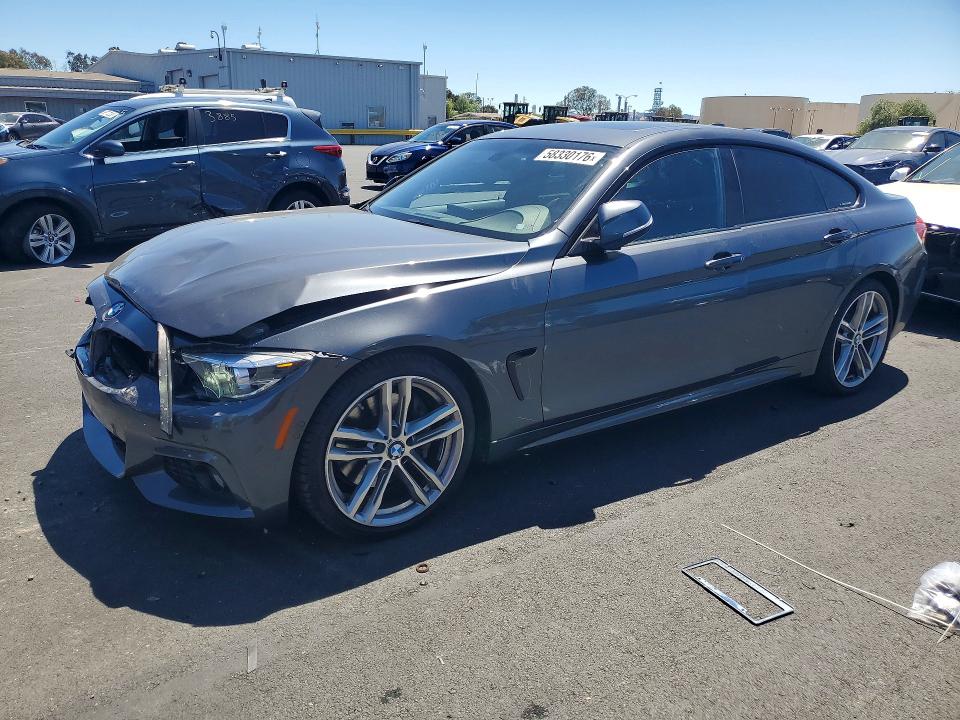 2018 BMW 4 series VIN WBA4J5C59JBF06337 — COPART salvage auction photo