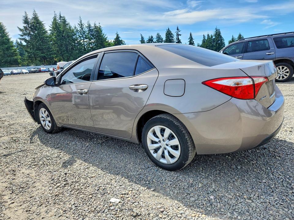 2015 Toyota Corolla VIN 5YFBURHE1FP273870 COPART salvage auction — FRONT END, Ok - Cert Of Title-Salvage, sold $2,700 on 2026-07-10 (photo 2)