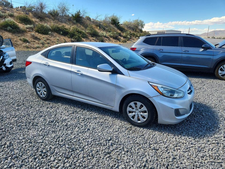 2016 Hyundai Accent VIN KMHCT4AE4GU948874 COPART salvage auction — FRONT END, Nv - Certificate Of Title, sold $625 on 2026-07-09 (photo 4)