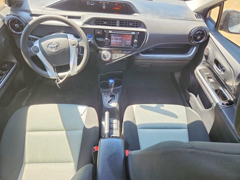2016 Toyota Prius c VIN JTDKDTB35G1117776 COPART salvage auction — REAR END, Il - Salvage Certificate, sold $1,300 on 2026-07-23 (photo 8)