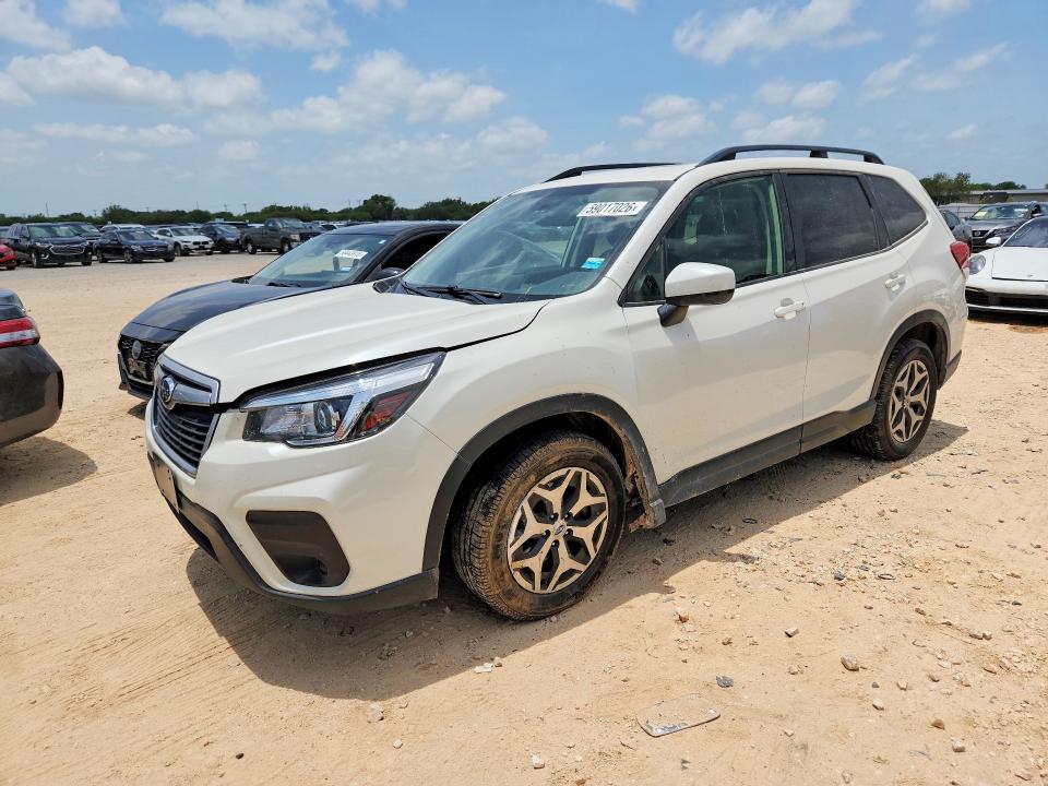 2019 Subaru Forester VIN JF2SKAGC8KH401231 COPART salvage auction — SIDE, Tx - Salvage Vehicle Title, sold $10 on 2026-07-30 (photo 1)