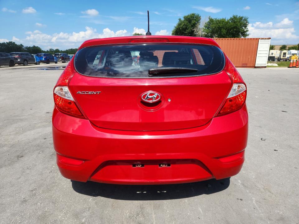 2013 Hyundai VIN KMHCT5AE0DU110990 COPART salvage auction — WATER/FLOOD, FL - CERT OF TITLE-SLVG REBLD FLOOD, sold $450 on 2026-07-02 (photo 6)