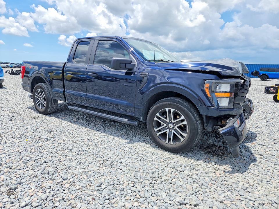 2023 Ford VIN 1FTEX1CP3PKD89893 COPART salvage auction — FRONT END, Fl - Cert Of Title Slvg Rebuildable, sold $5,800 on 2026-07-02 (photo 4)