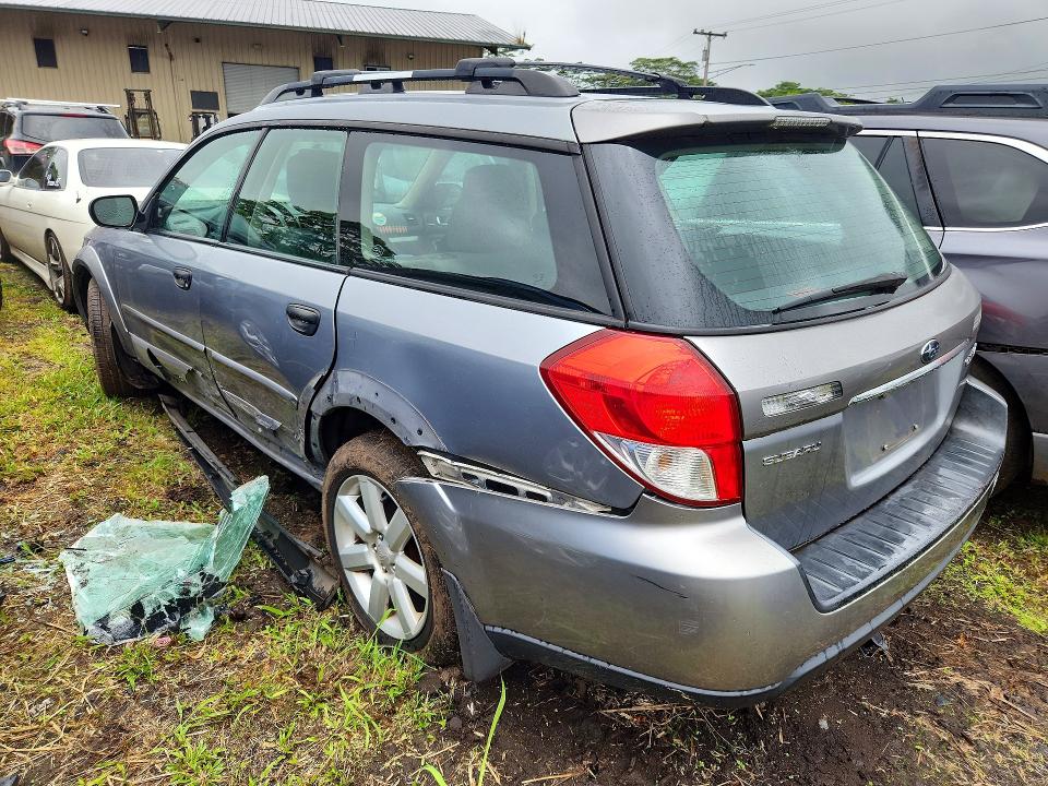2009 Subaru Outback VIN 4S4BP61C597347999 COPART salvage auction — SIDE, Hi - Bill Of Sale - Parts Only, sold $1 on 2026-08-24 (photo 2)