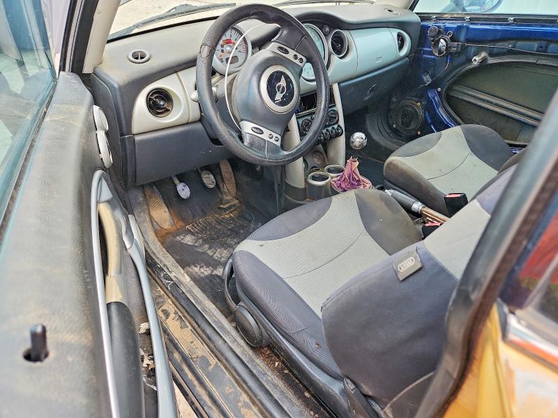 2003 Mini Cooper VIN WMWRC33423TC44296 COPART salvage auction — WATER/FLOOD, OH - CERT OF TITLE-SALVAGE FLOOD, sold $275 on 2026-07-10 (photo 8)