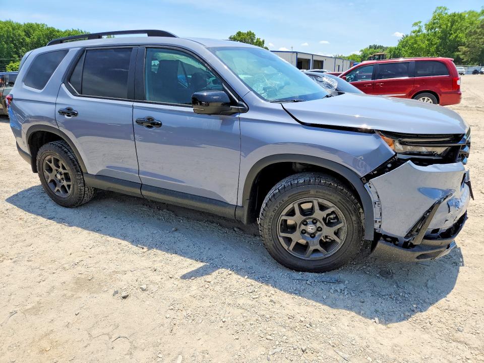 2025 Honda Pilot VIN 5FNYG1H60SB183806 COPART salvage auction — FRONT END, Va - Cert Of Title - Salvage, sold $14,600 on 2026-07-28 (photo 4)