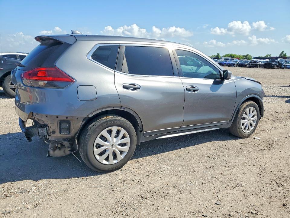 2018 Nissan Rogue VIN KNMAT2MT7JP500760 COPART salvage auction — REAR END, Tx - Salvage Vehicle Title, sold $700 on 2026-07-23 (photo 3)