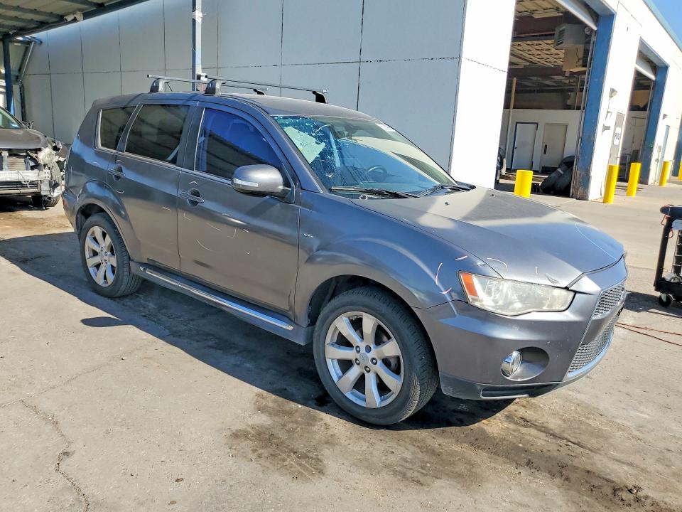 2012 Mitsubishi Outlander VIN JA4JS4AX9CU017310 COPART salvage auction — FRONT END, Nm - Cert Of Title-Salvage, sold $825 on 2026-07-24 (photo 4)