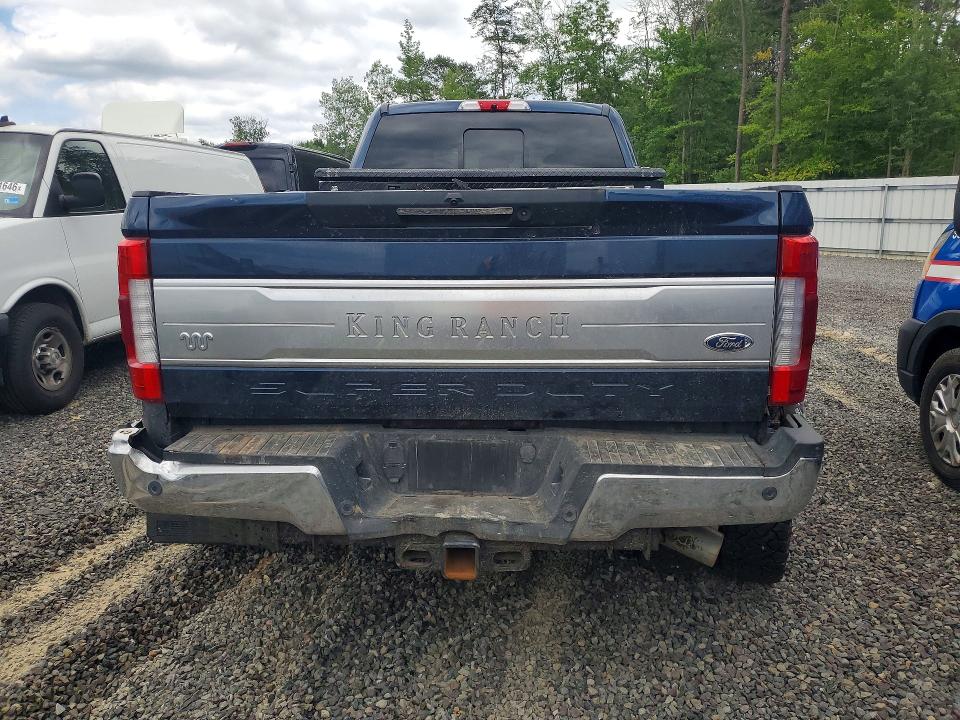 2019 Ford F350 VIN 1FT8W3DT2KEF10203 COPART salvage auction — REAR END, Va - Cert Of Title - Salvage, sold $17,300 on 2026-07-29 (photo 6)